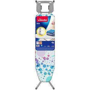 Vileda Neo Board, Staal, Foam en Katoen, Blauw, Lang