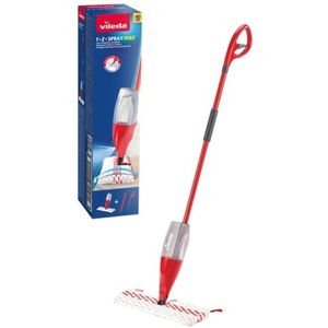 Vileda 1.2. Spray MAX spraymop - Microvezelmop met spraysysteem - Geschikt voor alle soorten vloeren