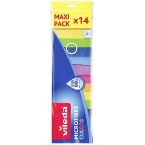Vileda Microvezeldoek Colors 14 stuks