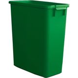 Afvalbak zonder deksel, 60 liter, groen