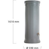 Garantia Regenton Column - 1000 liter - Grijs