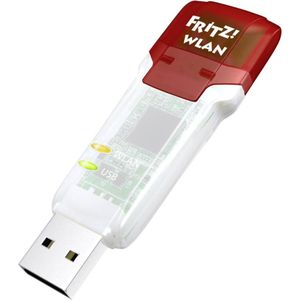 AVM FRITZ!WLAN USB Stick AC 860 - Wifi adapter Rood