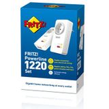 FRITZ! - Powerline 1220E - Wifi Versterker - Wit - 1200 Mbit/s