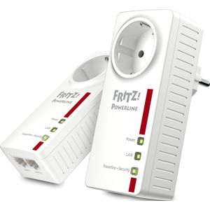 AVM FRITZ!Powerline 1220E Set International Geen WiFi 1200 Mbps 2 adapters