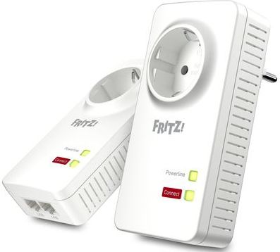 FRITZ! - Powerline 1220E - Wifi Versterker - Wit - 1200 Mbit/s