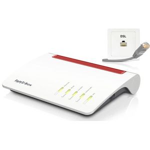 AVM FRITZ!Box 7590 - WLAN Router - DSL Modem - Dual-Band - 2600 Mbps