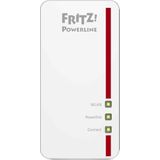 AVM FRITZ!Powerline FRITZ! Powerline 1260E 1200 Mbit/s Ethernet LAN Wifi Wit 1 stuk(s)