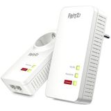 AVM FRITZ! 1260E/1220E - Powerline Adapter Set - WLAN - 1200 Mbps - Wit