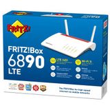 AVM - FRITZ!Box 6890 LTE - Router - Zwart - VDSL en 4G