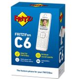 FRITZ!Fon C6 DECT-telefoon Wit - Nummerherkenning - Ergonomisch Design