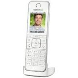AVM FRITZ!Fon C6 DECT-comforttelefoon voor FRITZ!Box (hoogwaardig kleurendisplay, HD-telefonie, internet-/comfortdiensten, FRITZ!Box-functies aansturen) Internationale versie, wit