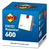 FRITZ!Repeater 600 - Netwerkrepeater - Wit - 600 Mbit/s