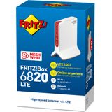 AVM FRITZ!Box 6820 LTE - Router - LTE/3G - Single-Band - AC WiFi 5 - 450 Mbps