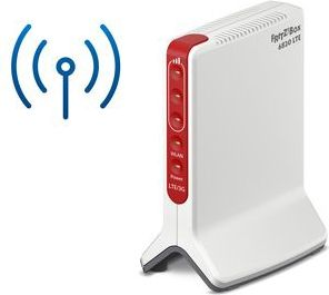 FRITZ!Box 6820 LTE - Draadloze Router - Rood, Wit - Gigabit Ethernet