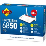 AVM FRITZ!Box 6850 5G - Router - Mesh Master - Dual-Band - AC WiFi 5 - Duits