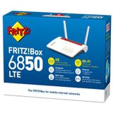 AVM - FRITZ!Box 6850 LTE - Draadloze Router - Wit - Gigabit Ethernet - Dual-band