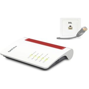 AVM - FRITZ!Box 7530 AX - Router - Zwart - Wi-Fi 6 - VDSL