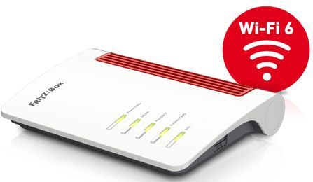 AVM FRITZ!Box 5530 Fiber Router German Edition Wit