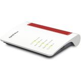 FRITZ!Box 7510 (Wi-Fi 6 DSL-Router (WLAN AX), bis zu 600 MBit/s (2,4 GHz), VDSL-Supervectoring 35b bis zu 300 MBit/s, WLAN Mesh, DECT-Basis, Media Server, geeignet für Deutschland)