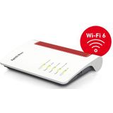 AVM - FRITZ!Box 7510 - Router - Wit - Rood - Wi-Fi 6