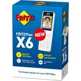 AVM - FRITZ!Fon X6 - DECT-telefoon - Wit - Nummerherkenning
