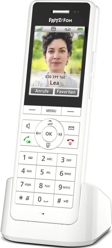 AVM FRITZ!Fon X6 DECT-telefoon Wit met Nummerherkenning
