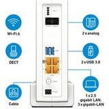 AVM - FRITZ!Box 6690 Cable - Draadloze Router - Wit - 10 Gigabit Ethernet