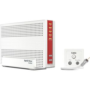 AVM FRITZ!Box 6690 Kabel - Router - Mesh Master - Dual-Band - WiFi 6 - 1200 + 4800 Mbps