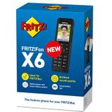 Fon FRITZ! X6 INT DECT-telefoon Nummerherkenning Zwart