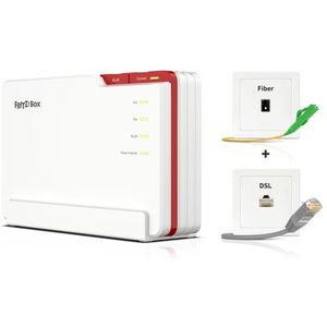 AVM - FRITZ!Box 5690 Pro - Wi-Fi 7 Router - Zwart - Glasvezel en DSL