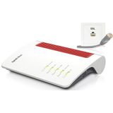 FRITZ!Box 7690 draadloze router Gigabit Ethernet Dual band ( GHz / 5 GHz) Wit