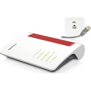 FRITZ!Box 7690 draadloze router Gigabit Ethernet Dual band ( GHz / 5 GHz) Wit