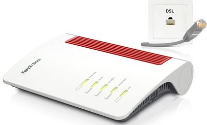 FRITZ!Box 7690 draadloze router Gigabit Ethernet Dual band ( GHz / 5 GHz) Wit