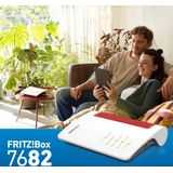 FRITZ!Box 7682 - Router - Wit - G.fast - Wi-Fi 7