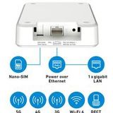 AVM - FRITZ!Box 6860 5G Edition - Router - Zwart - 5G en LTE ondersteuning