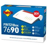 AVM - FRITZ!Box 7690 - Draadloze Router - Wit - 2.5 Gigabit Ethernet - Dual-band