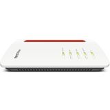 FRITZ!Box 4690 draadloze router Dual-band (2.4 GHz / 5 GHz) Rood, Wit