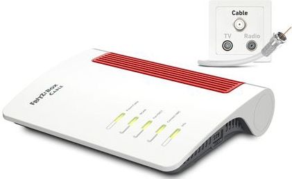 AVM - FRITZ!Box 6670 Cable - Router - Wit - Wi-Fi 7 - Zigbee