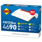AVM FRITZ!Box 4690 - Draadloze Router - Zwart - Wi-Fi 7