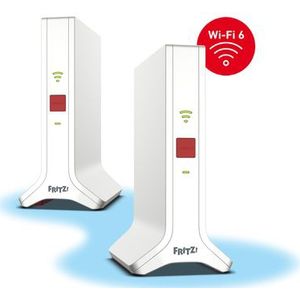 AVM - FRITZ!Mesh Set 4200 - WiFi-versterker - Set van 2 - LAN 10/100/1000 MBit/s