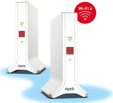 AVM - FRITZ!Mesh Set 4200 - WiFi-versterker - Set van 2 - LAN 10/100/1000 MBit/s