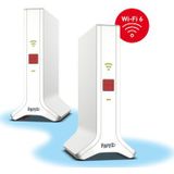FRITZ!Mesh Wi-Fi Set 4200 - Triband Wi-Fi 6 - 2-pack