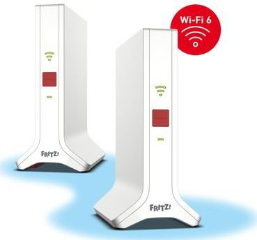 FRITZ!Mesh Wi-Fi Set 4200 - Triband Wi-Fi 6 - 2-pack