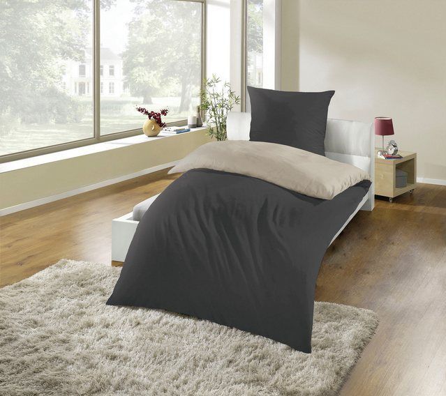 KiNZLER Wendebettwäsche »Mikrofaser Flanell Bettwäsche ""Cashmere Touch""«, Besonders weich