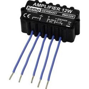 Kemo - M032N - Mono-versterker - 6V/9V/12V/16V - 12W - Vochtbestendig