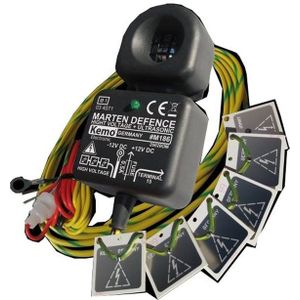Kemo M186 Marterverschrikker Met flitslicht, Met hoogspanningsplaatjes 12 V 1 stuk(s)