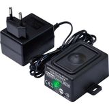 Kemo M234 marters - ratten - muizen verjager. Agressieve ultrasone tonen voor binnen en buiten. Genereert enorm luide, sinusvormige ultrasoon. Waterdicht IP65, zwart