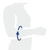 Bauerfeind EpiPoint Elleboogbrace - Universeel - Grijs