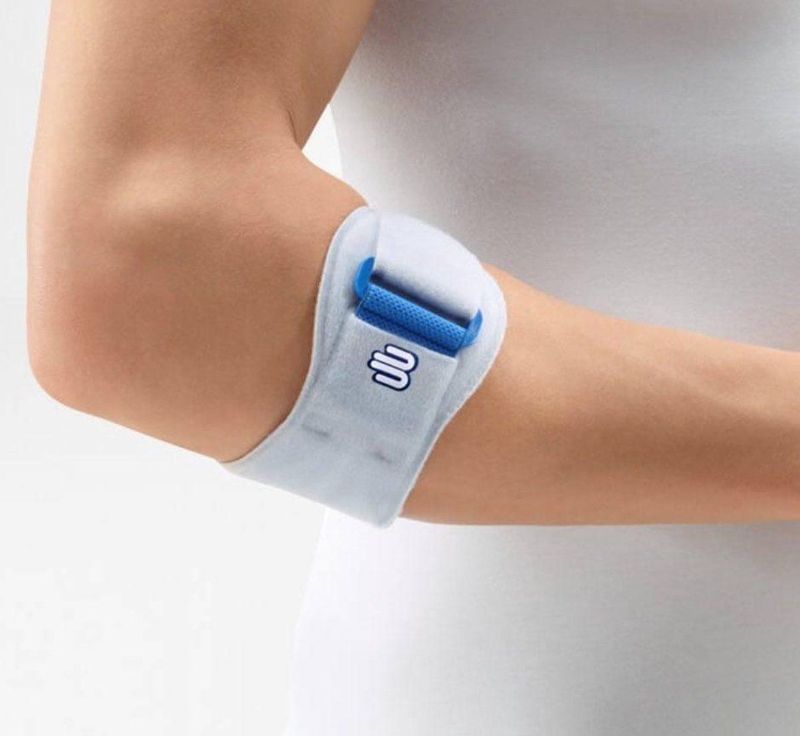 Bauerfeind EpiPoint Elleboogbrace - Universeel - Grijs