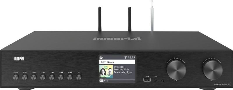 Imperial - DABMAN i510 BT - Internetradio - Zwart - Bluetooth, DAB+, USB, WiFi